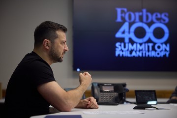 The more added value Ukraine produces, the more added security the people of the world get – speech by the President of Ukraine at the Forbes 400 Summit on Philanthropy