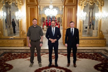 Керівник Офісу Президента України зустрівся з головним радником Президента Туреччини та радником Президента США з питань національної безпеки 