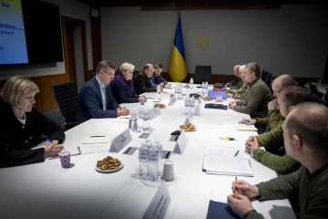 Роман Машовець поінформував делегацію МЗС Естонії про поточну ситуацію в російсько-українській війні