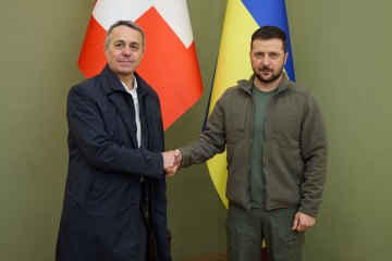 Зустріч Президента України з Президентом Швейцарської Конфедерації у Києві