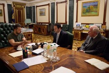 Володимир Зеленський зустрівся з представниками інвестиційної компанії Goldman Sachs