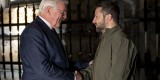 Президент України Володимир Зеленський у Києві провів зустріч із Федеральним президентом Німеччини Франком-Вальтером Штайнмаєром, який перебуває з візитом у нашій країні, 25 жовтня 2022 року.