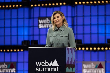 Olena Zelenska opened Web Summit 2022 in Lisbon