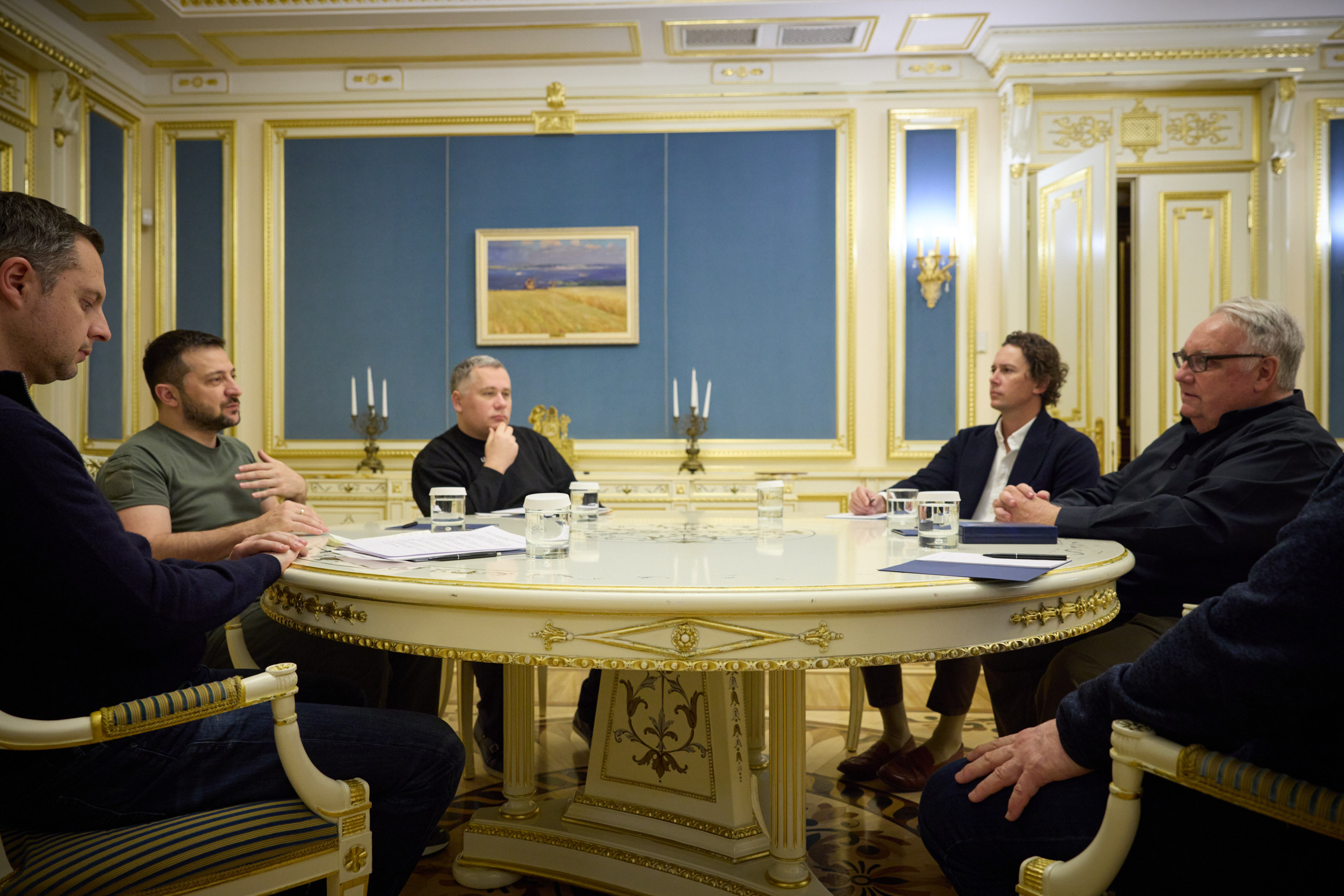 President met with American philanthropist Howard Buffett — Official ...