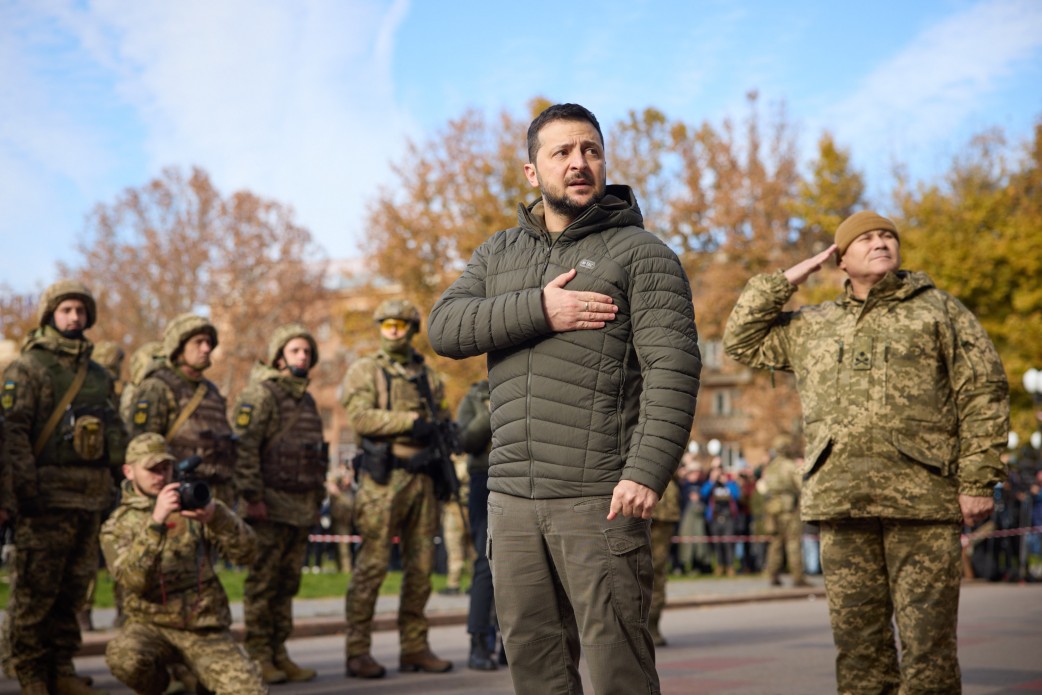 Фото дня: Зеленский в Херсоне