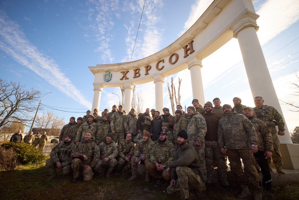 Фото дня: Зеленский в Херсоне