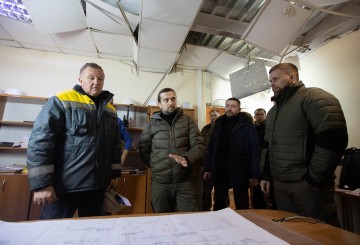 Кирило Тимошенко відвідав Одещину та ознайомився з перебігом відновлення електропостачання в області