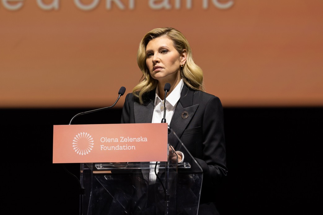 Restoration of the Izyum hospital is among the priority areas of activity of the Olena Zelenska Foundation - the First Lady at the presentation in Paris