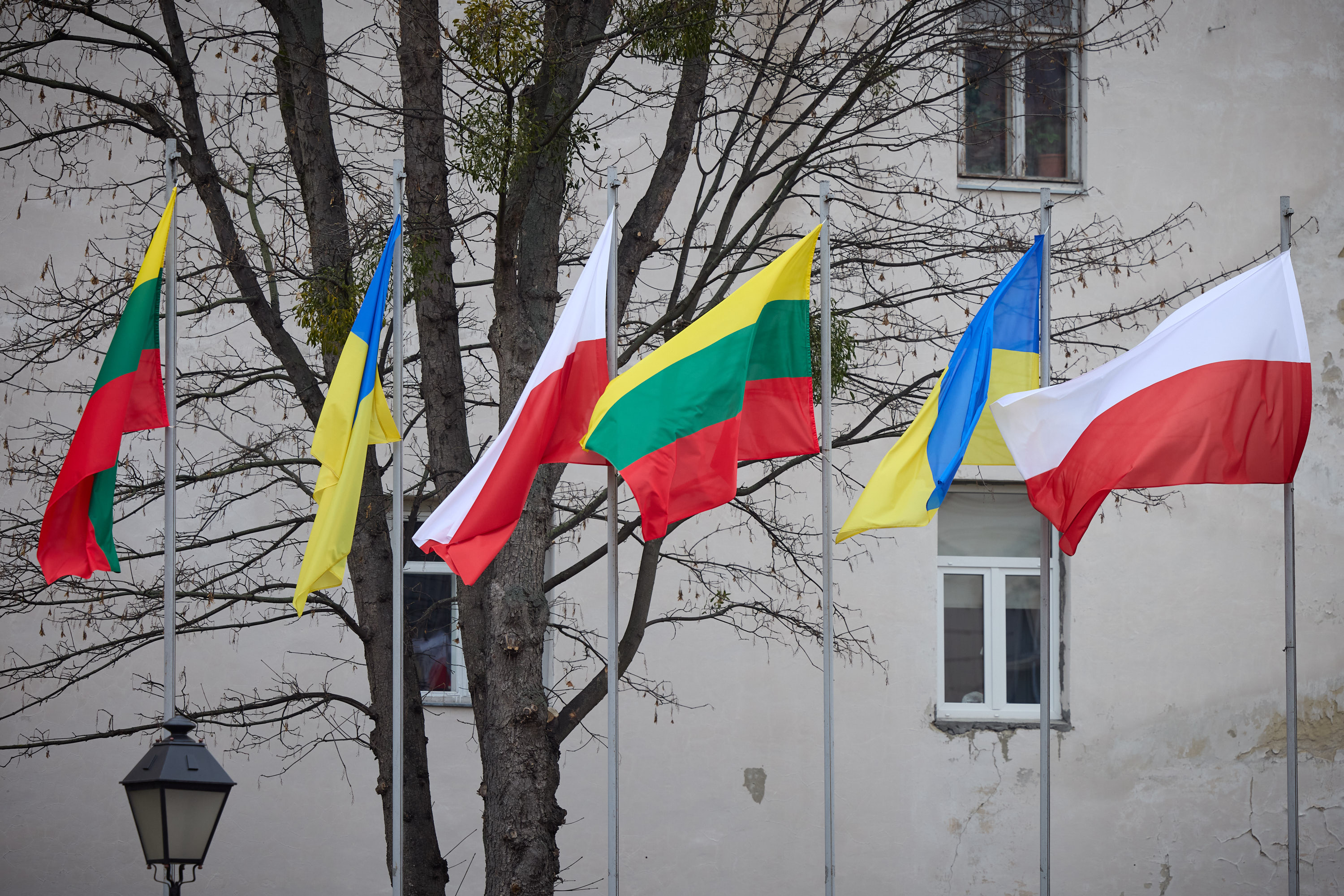 Польша литва украины