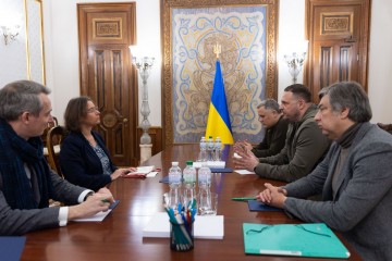 Andriy Yermak met with Isabelle Dumont