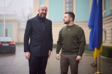 Зустріч Президента України з Президентом Європейської ради у Києві