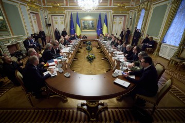 Участь Президента Володимира Зеленського в саміті Україна – ЄС у Києві