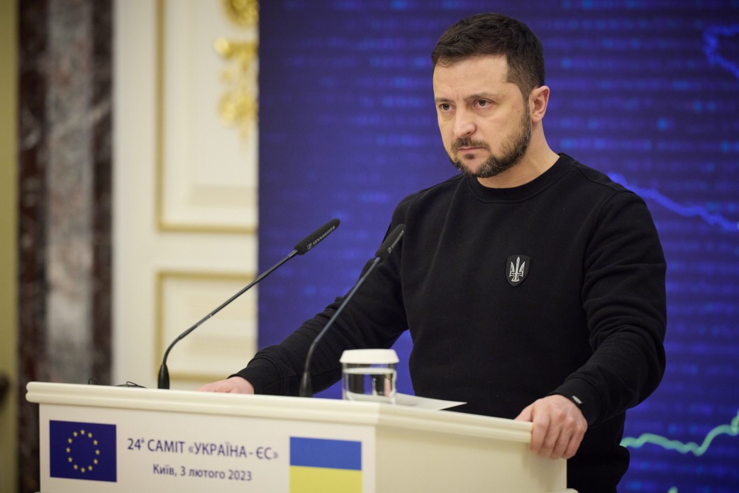 Le président Volodymyr Zelenskyy note que l'Ukraine se prépare à une éventuelle ...