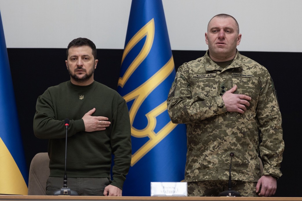 President introduced Vasyl Malyuk to the senior staff of the Security  Service — Official website of the President of Ukraine