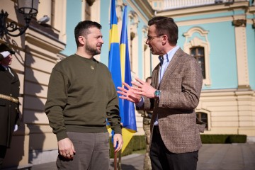 Зустріч Президента України з Прем'єр-міністром Швеції в Києві