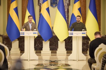 Спільно зі Швецією маємо забезпечувати все необхідне для початку вже цьогоріч переговорів щодо членства України в ЄС – Президент за результатами зустрічі з Ульфом Крістерссоном у Києві