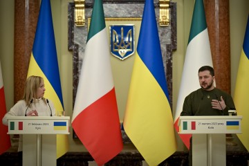 Air defense equipment provided by Italy is what really saves the lives of our people - Volodymyr Zelenskyy following talks with Giorgia Meloni in Kyiv