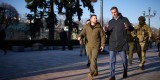 Президент України Володимир Зеленський провів зустріч із головою уряду Королівства Іспанія Педро Санчесом, який прибув до нашої країни з візитом, 23 лютого 2023 року.