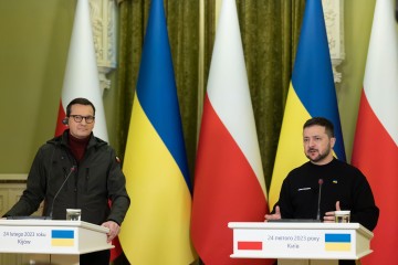 Сьогодні можемо повідомити, що Україна отримала від Польщі перші танки Leopard – Президент після зустрічі з Матеушем Моравецьким у Києві