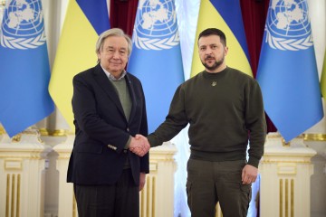 Зустріч Президента України з Генеральним секретарем ООН у Києві