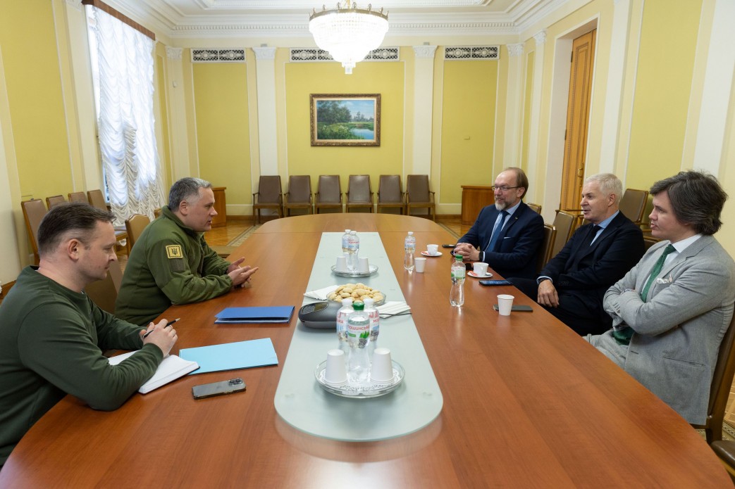 Ігор Жовква провів зустріч із генеральним секретарем Міжнародної торгової палати Джоном Дентоном