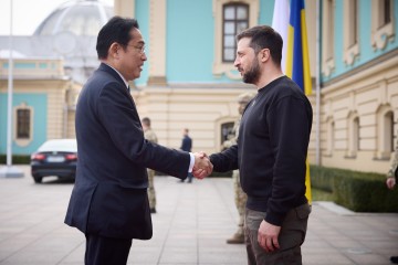 Зустріч Президента України та Прем'єр-міністра Японії в Києві