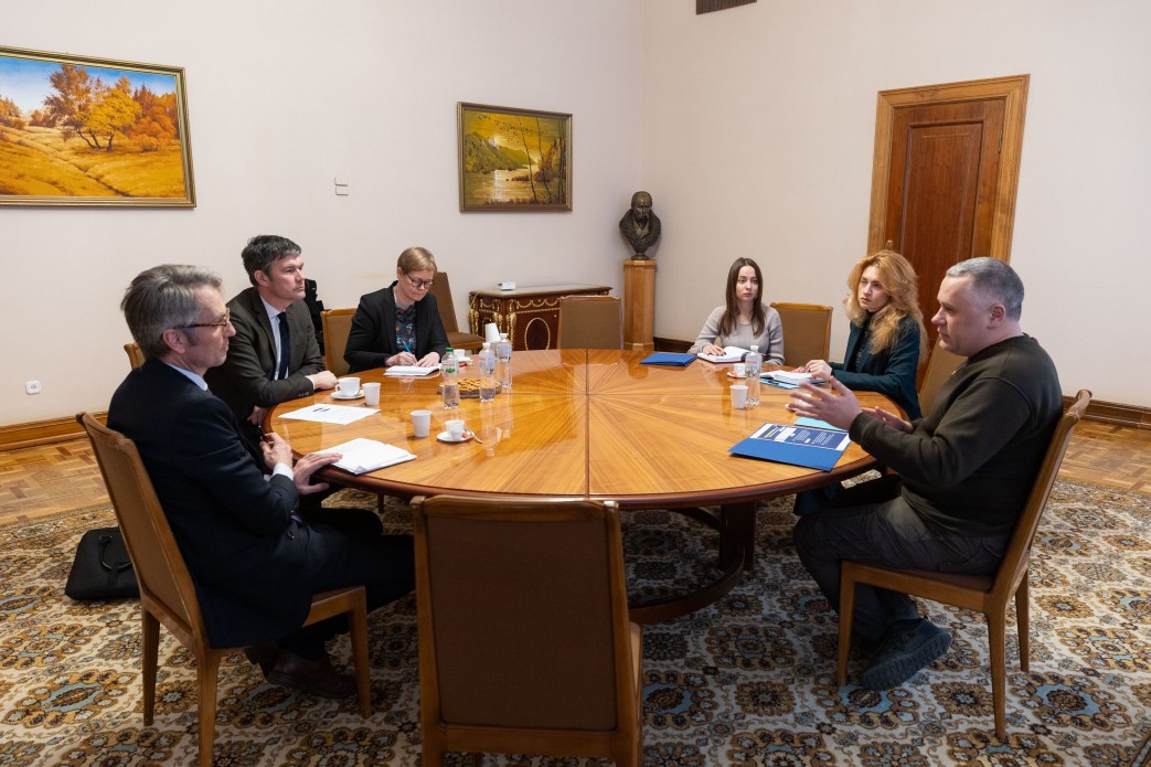 The Deputy Head of the Presidential Office of Ukraine Igor Zhovkva met with the ...