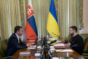 Володимир Зеленський зустрівся з Прем’єр-міністром Словаччини