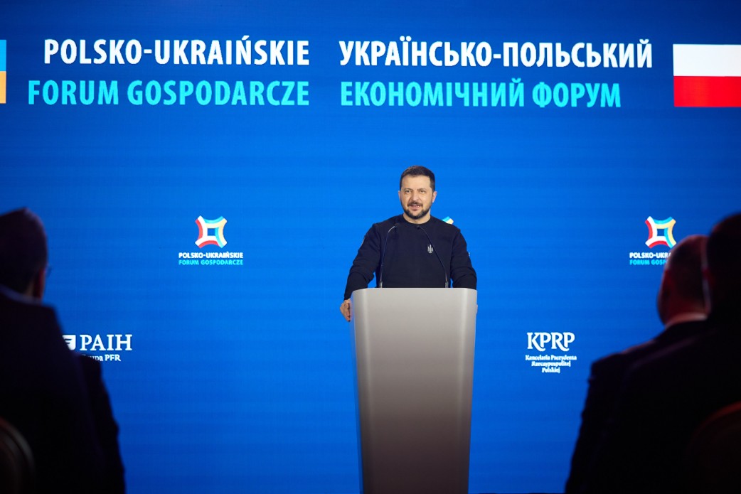 Україна й Польща здатні наповнити новим безпечним і технологічним змістом увесь простір між Балтійським і Чорним морями – Президент на українсько-польському економічному форумі