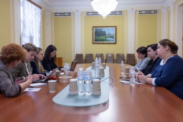 Дар’я Герасимчук зустрілася з експертами механізму з людського виміру ОБСЄ, який буде зосереджений на питанні депортації українських дітей до РФ