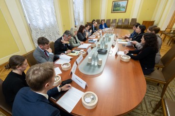 Daria Herasymchuk met with the delegation of the European Commission, European Parliament and Sweden led by Dubravka Šuica