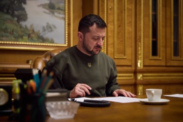 President of Ukraine had a conversation with President of France