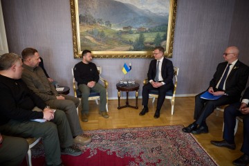 President of Ukraine met with the Speaker of the Parliament of Finland in Helsinki