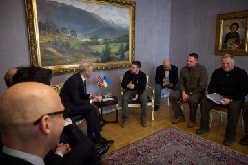 Volodymyr Zelenskyy held talks with the Prime Minister of Norway