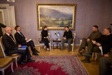 In Helsinki, President of Ukraine held bilateral meetings with Prime Ministers of Sweden, Denmark and Iceland