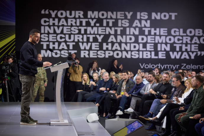 Over the year, the United24 fundraising platform raised more than $325  million in contributions — Official website of the President of Ukraine