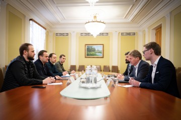 Oleksiy Kuleba met with the new Head of the ICRC delegation to Ukraine Jürg Eglin