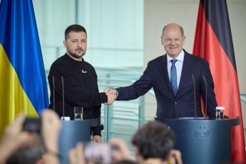 Volodymyr Zelenskyy following the meeting with Olaf Scholz in Berlin: Germany's leadership in protecting peace can make the world safer