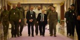 Президент Украины Владимир Зеленский посетил Королевство Саудовская Аравия с целью участия в саммите Лиги арабских государств, 19 мая 2023 года.