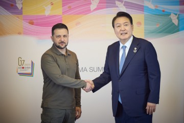 Президент України провів зустріч із Президентом Республіки Корея