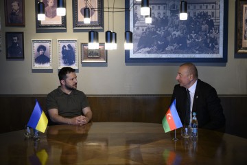 President of Ukraine met with the President of Azerbaijan