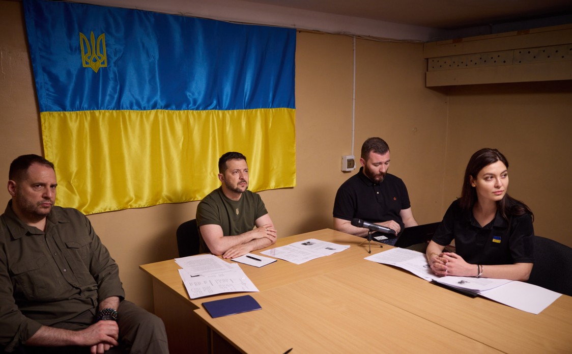 During his working trip to the Dnipropetrovsk region, President of Ukraine Volod...