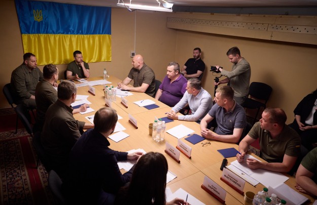 У Кривому Розі Глава держави провів нараду щодо водозабезпечення Дніпропетровської області