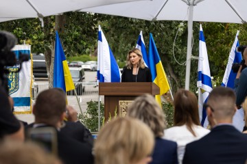 Олена Зеленська: Дивлячись на єврейський народ, віримо, що віднайдемо справедливість і для українського народу