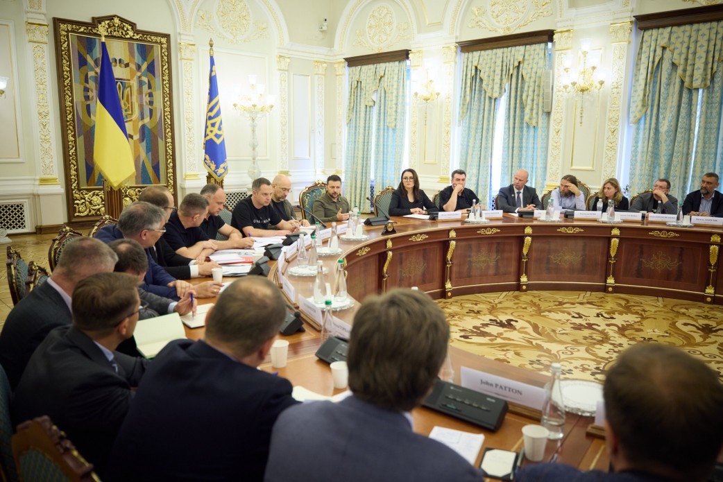 Володимир Зеленський зустрівся з представниками бізнесу
