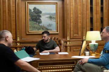 Volodymyr Zelenskyy and Emmanuel Macron discussed security assistance and the occupiers' preparation of a provocation at the ZNPP