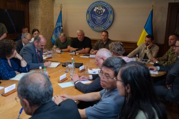Andriy Yermak held a second meeting with representatives of foreign diplomatic missions on the implementation of the points of President Volodymyr Zelenskyy's Peace Formula Pursuant to the President's instructions, Head of the Office of the President of U