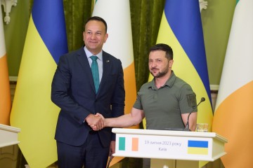 President of Ukraine met with the Taoiseach of Ireland in Kyiv