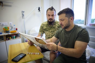 In Odesa, the Head of State visited rehabilitation departments where defenders of Ukraine are undergoing rehabilitation treatment