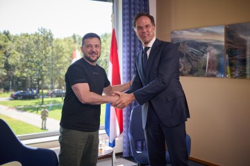 Володимир Зеленський провів зустріч із Марком Рютте 